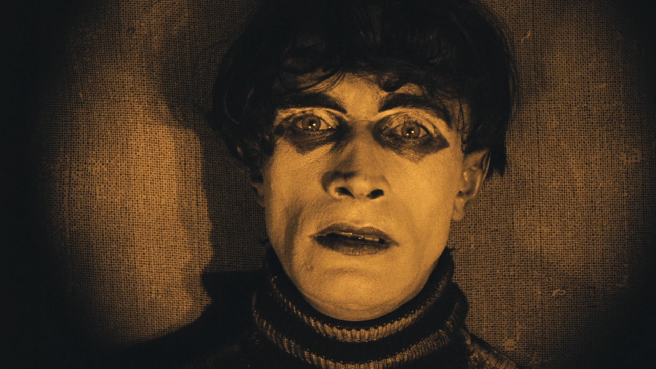 A man staring at the camera