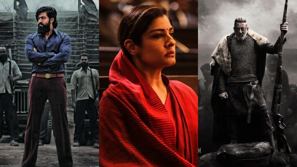 Three characters prominent in KGF